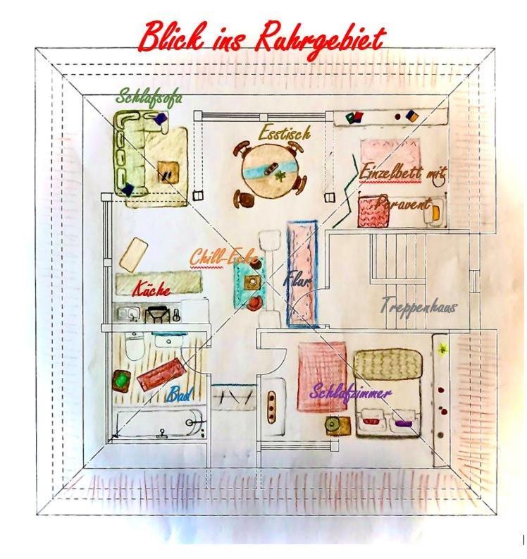 Blick Ins Ruhrgebiet Apartment *